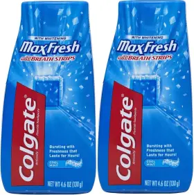 76454 COLGATE Maxfresh Fluoride Toothpaste Mini Breath Strips