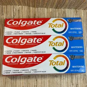827854001867 COLGATE Total Whitening Fluoride Toothpaste Set