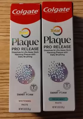 827854006329 COLGATE Total Plaque Pro Release Toothpaste Foam
