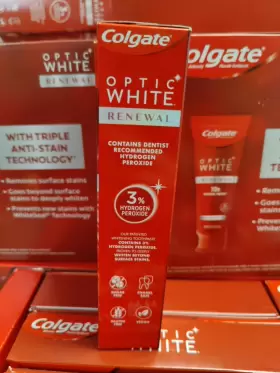 827854007678 COLGATE Optic Renewal Whiter Toothpaste Stain #2