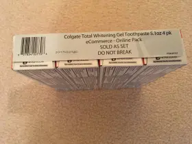 827854007708 COLGATE Box Total Whitening Gel Toothpaste #3