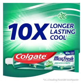 827854007715 COLGATE Whitening Toothpaste Mini Strips Clean #2