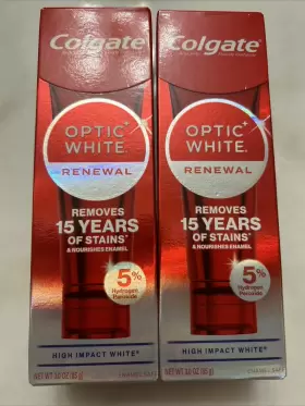 827854012009 COLGATE Optic Renewal High Impact Toothpaste