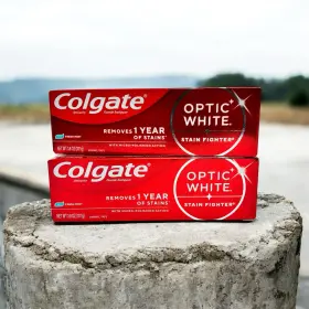 827854025375 COLGATE Optic Stain Fighter Toothpaste Gel