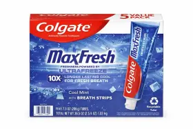990077440 COLGATE Maxfresh Ultrafreeze Toothpaste Pack