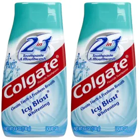 ACP-539B COLGATE Icy Blast Toothpaste Mouthwash Pack Bottles