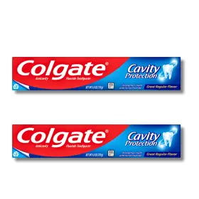 CLG97647 COLGATE Cavity Fluoride Toothpaste Tubes