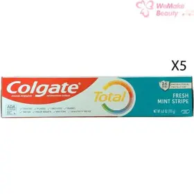 COL99110X5 COLGATE Total Stripe Gel Toothpaste Pack Box