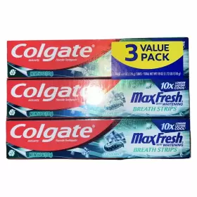 MX04265A COLGATE Maxfresh Toothpaste Whitening Breath Strips #2