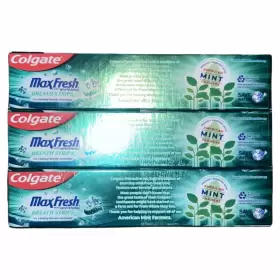 MX04265A COLGATE Maxfresh Toothpaste Whitening Breath Strips #3