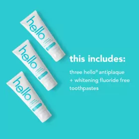 FETEGT434 COLGATE-PALMOLIVE Hello Antiplaque Toothpaste Pack #3