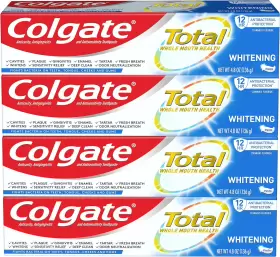 US05941A COLGATE-PALMOLIVE Total Whitening Toothpaste Reli