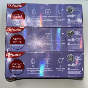 PS0032101 COLGATE Optic Advanced Whitening Toothpaste Pack #2