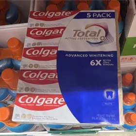 PS007546A COLGATE Total Advanced Whitening Toothpaste Pack