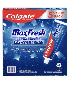 PS0077420 COLGATE Maxfresh Ultrafreeze Toothpaste Breath Pack