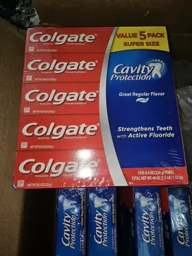 R5C6V5G4H COLGATE Cavity Toothpaste Fluoride Flavor Pack #2