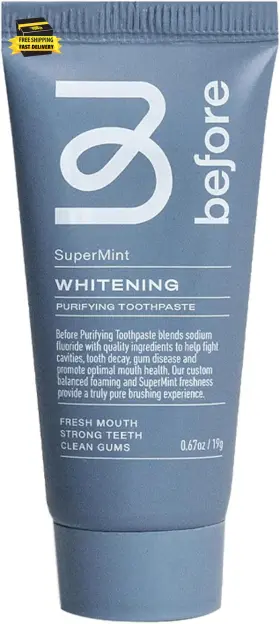 445050177174 WHITENING Travel Toothpaste Anti Cavity Reduces