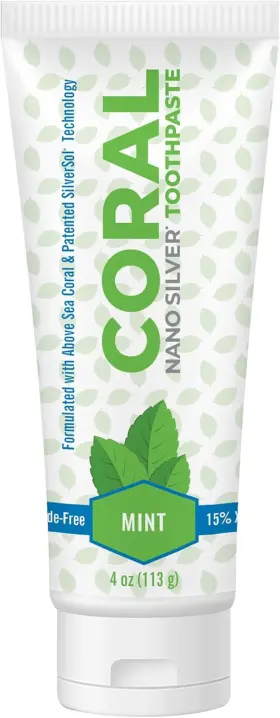 313104197188 CORAL LLC Nano Toothpaste Natural Fluoride