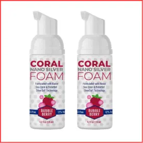 899722000029 CORAL WHITE Kids Toothpaste Fluoride Foaming