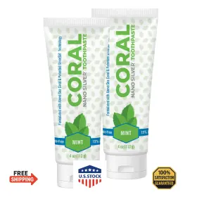 B07MVRFQXG CORAL WHITE Nano Toothpaste Natural Fluoride