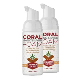 B07WQQNYBG CORAL WHITE Nano Foaming Toothpaste Fluoride Toot