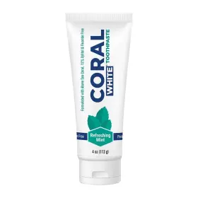 HFS-KOI-ZK-A8923 CORAL WHITE Toothpaste Natural Fluoride Sls