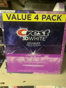 030772001462 CREST Whitening Toothpaste Advanced Luminous