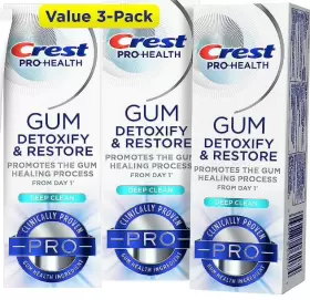 030772043721 CREST Pro Gum Detoxify Restore Toothpaste Clean