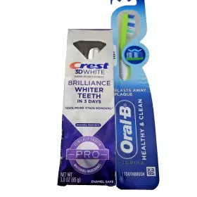 030772053898 CREST Toothpaste Brilliance Protect Toothbrush #3