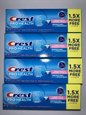030772054352 CREST Pro Fluoride Toothpaste Sensitive Shield