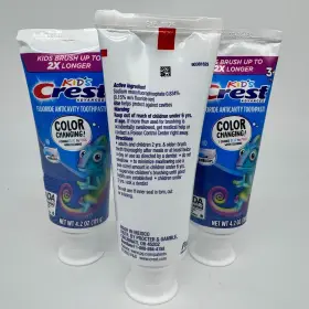 030772057155 CREST Advanced Kids Fluoride Toothpaste Flavor #2