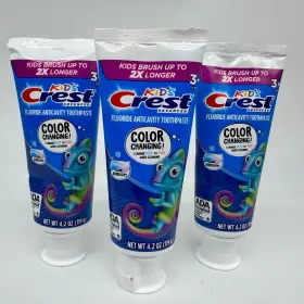 030772057155 CREST Advanced Kids Fluoride Toothpaste Flavor
