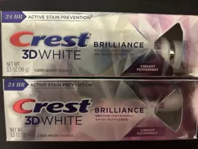 030772060582 CREST Brilliance Toothpaste Vibrant Peppermint