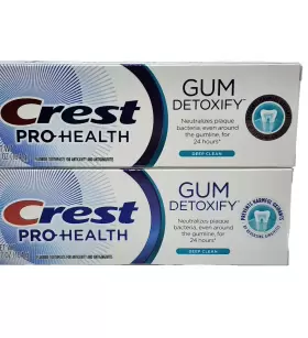 030772061855 CREST Pro Gum Detoxify Clean Fluoride Toothpaste