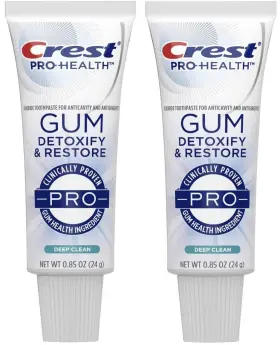 030772062005 CREST Gum Detoxify Pro Toothpaste Clean Pack
