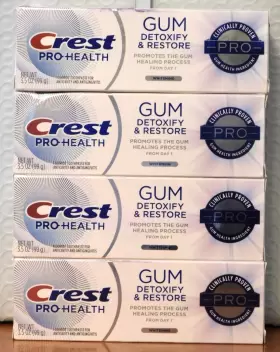 030772062074 CREST Pro Gum Detoxify Restore Clean Toothpaste