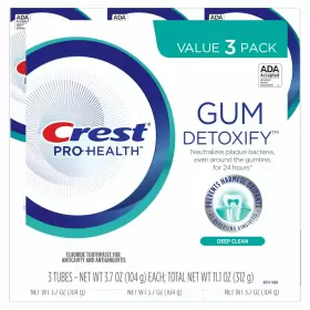 030772067154 CREST Pro Gum Detoxify Toothpaste Clean Pack