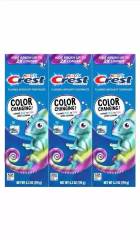 030772071090 CREST Advanced Kids Fluoride Toothpaste Flavor #2