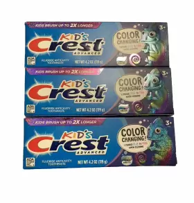 030772071090 CREST Advanced Kids Fluoride Toothpaste Flavor