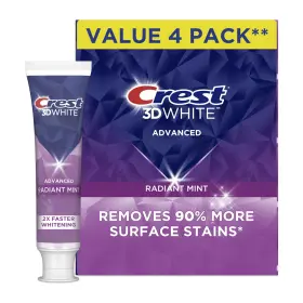 030772076392 CREST Toothpaste Advanced Whitening Radiant Pack