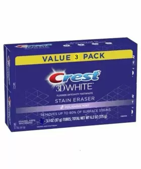 030772084779 CREST Stain Eraser Toothpaste Polishing Pack