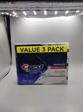 030772084786 CREST Advanced Glamorous Toothpaste Pack