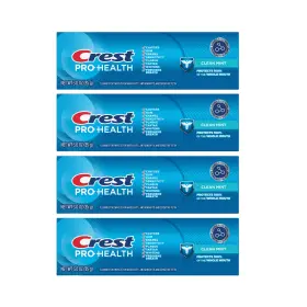 Crest 030772101681 Pro-health Anticavity Fluoride Toothpaste Clean Mint 3oz Pack Of 4