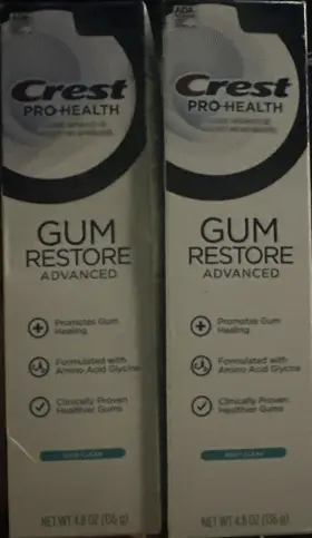 030772112496 CREST Pro Gum Restore Advanced Clean Toothpaste