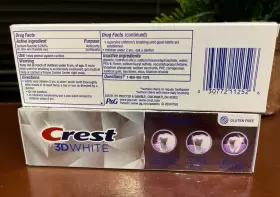 030772112526 CREST Brilliance Peppermint Whitening Toothpaste #3