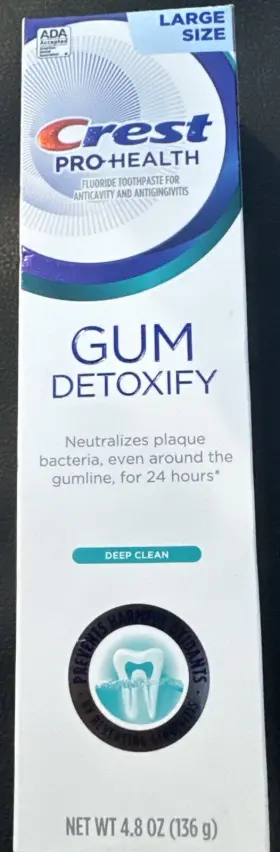 030772112540 CREST Pro Gum Detoxify Restore Whitening