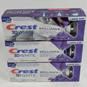 030772112649 CREST Brilliance Luminous Toothpaste Pack