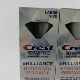 030772112663 CREST Brilliance Hydrogen Peroxide Toothpaste #2