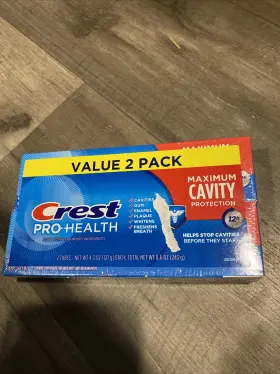 030772119501 CREST Pro Maximum Cavity Toothpaste Pack
