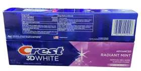 030772125458 CREST Advanced Radiant Whitening Toothpaste #3
